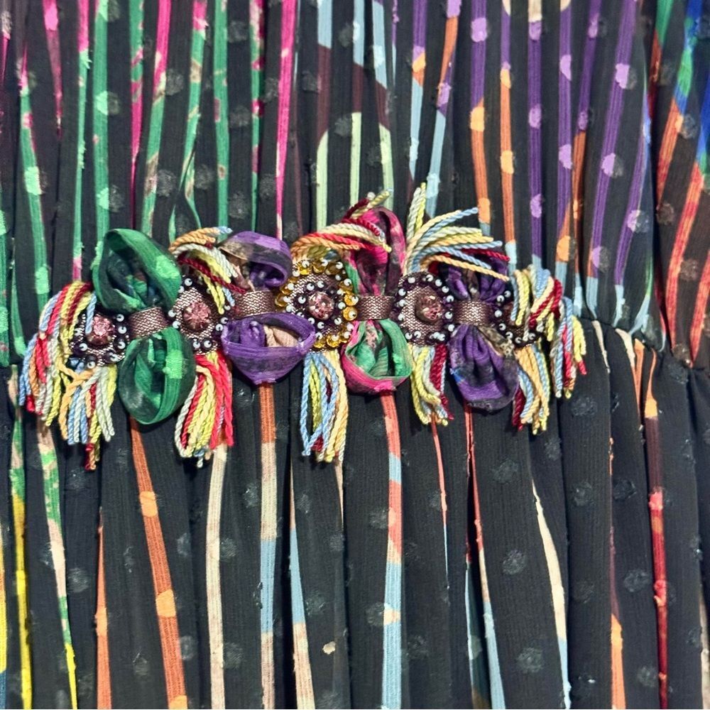 Anthropologie Multicolor Floral Maxi Dress - Picture 6 of 11